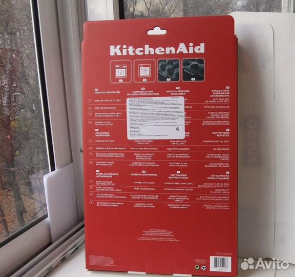 Форма выпечки Противень для кексов маффинов Kitche