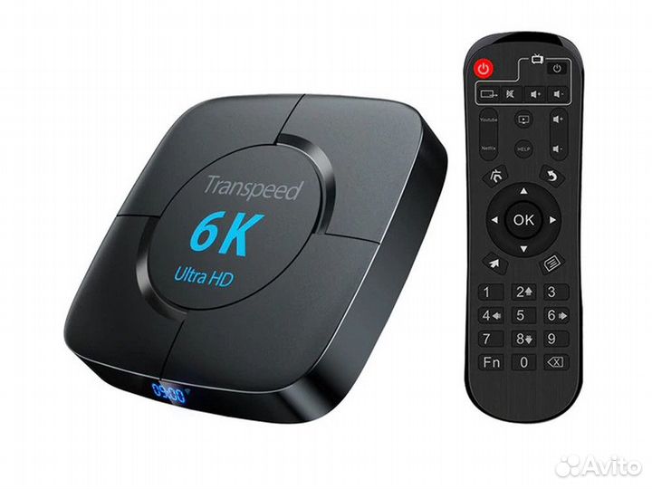 Андроид Тв приставка Transpeed 6k ultra
