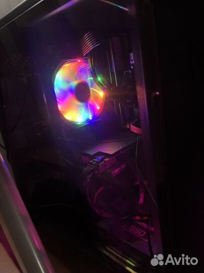 Игровой пк с rx 580 8gb