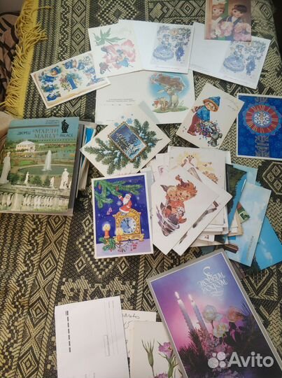 Открытки СССР пакетом 196 шт цена за всё