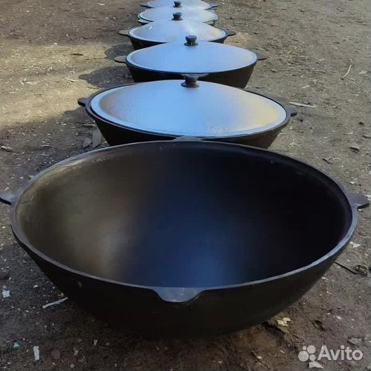 Казаны чугунные