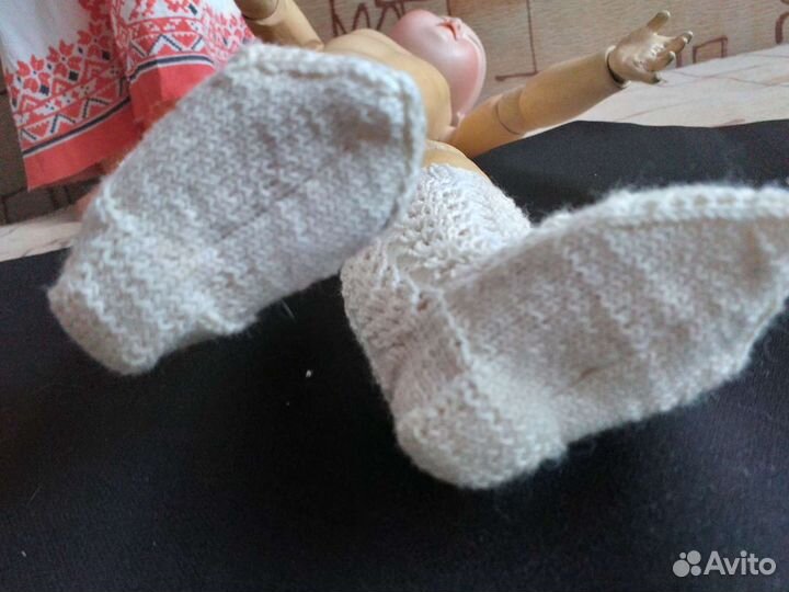 Чулочки для антикварной куклы