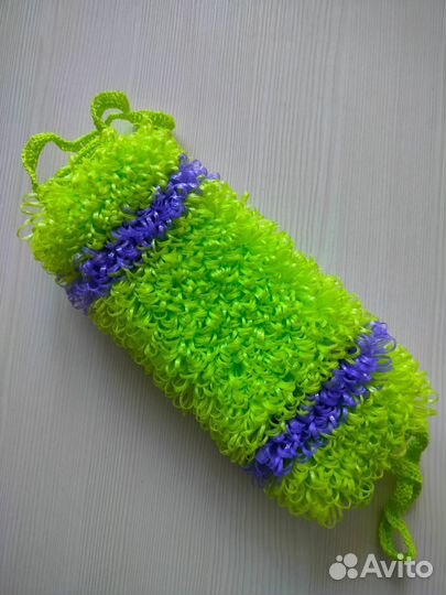 Мочалка ручной работы