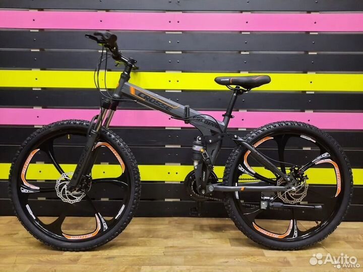 Горный велосипед с литыми Серый