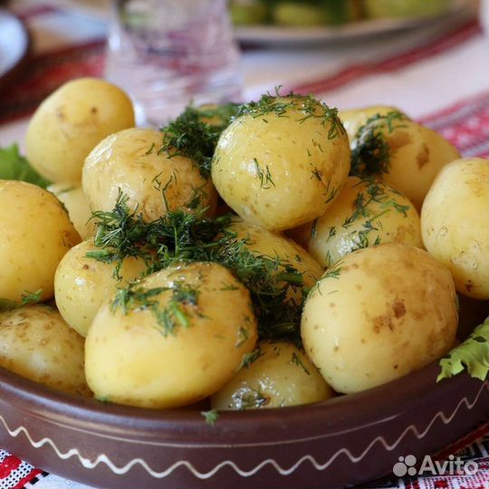 Картофель на еду