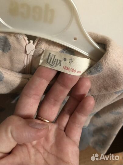 Платье для девочки 86