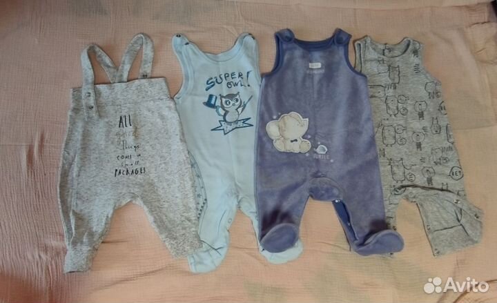 Вещи пакетом для мальчика 62 68
