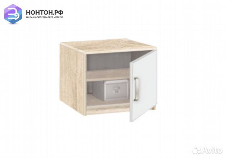 Тумба Сонома 14.01 дуб сонома / белая