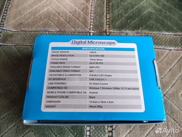 Микроскоп цифровой 1600X