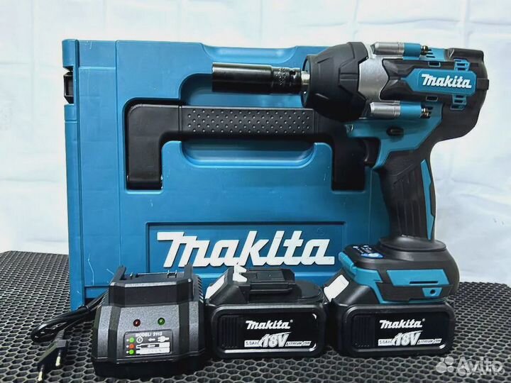 Мощный безщеточный Гайковерт Грузовой Makita 800Nm