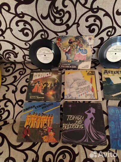 Виниловые пластинки СССР