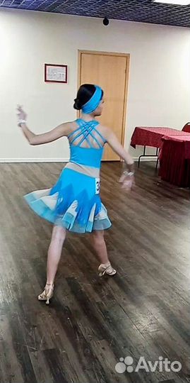 Платье для бальных танцев юниоры 1, 2 латина