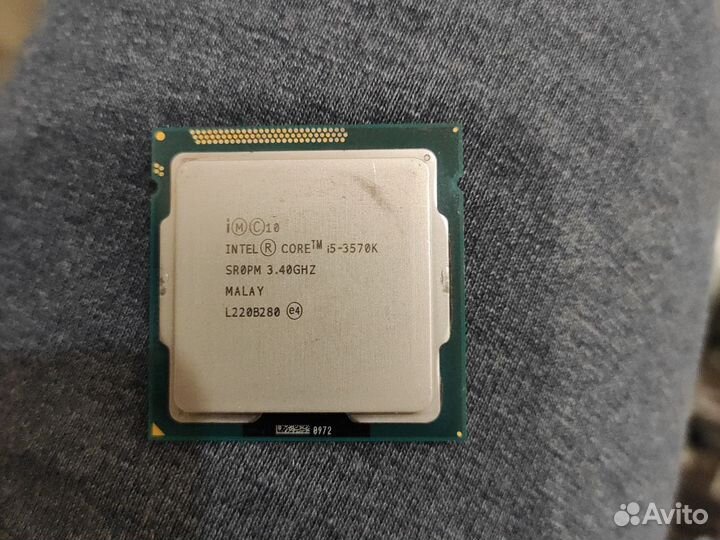 Процессор intel core i5 -3570K на сокет 1155