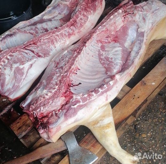 Мясо свинины домашнее