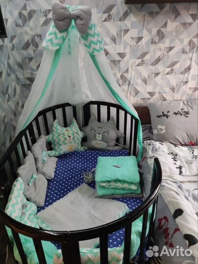 Балдахин и бортики