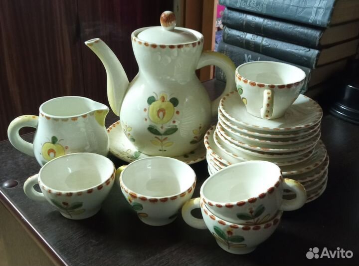 Кофейный сервиз керамика СССР