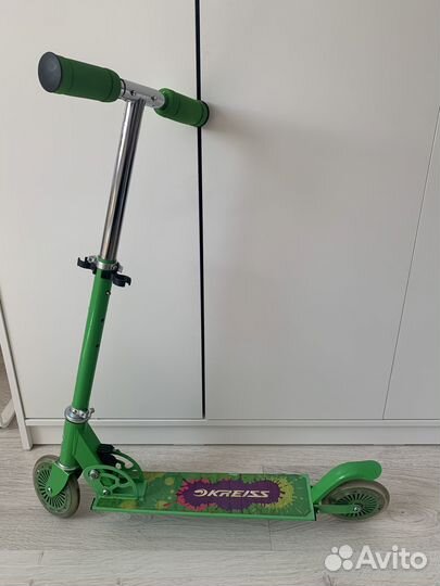 Самокат детский двухколесный бу