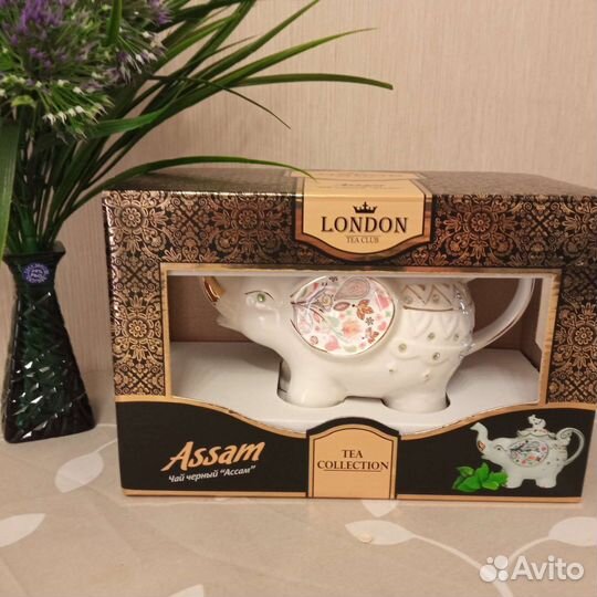 Чайник заварочный фарфор