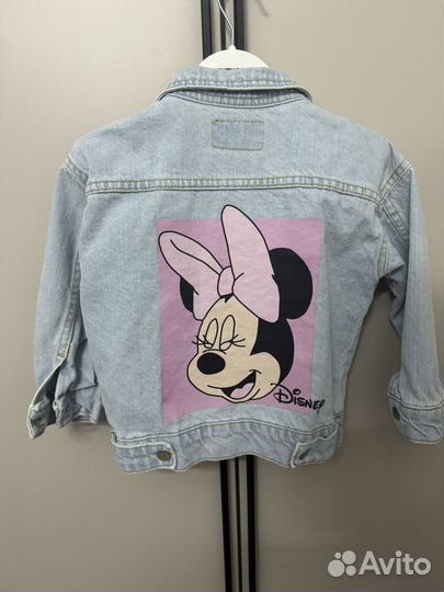Джинсовая куртка zara 98