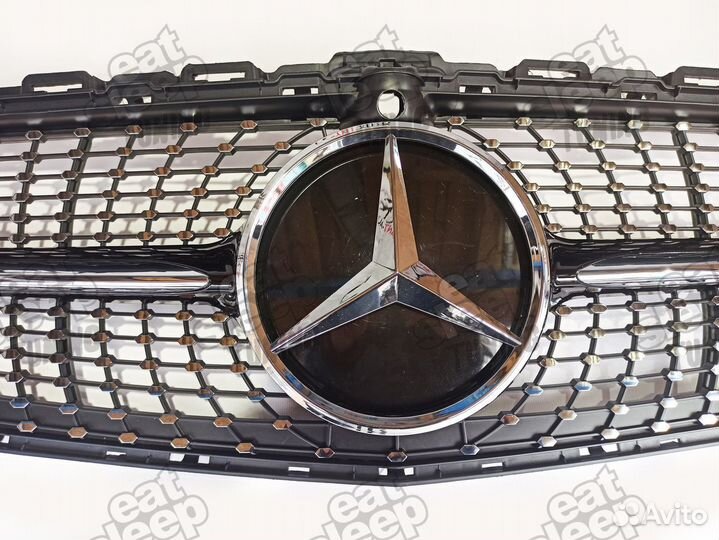 Решетка радиатора Mercedes W205 рест Diamond AMG