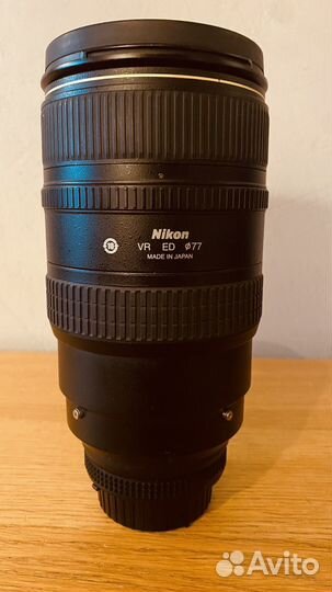 Nikon AF 80-400mm f/4.5-5.6D ED VR