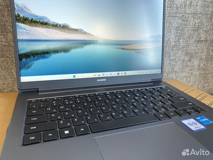 Ноутбук huawei MateBook D 14 MDF-X серый (2023)