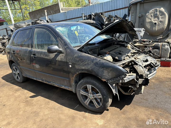 Skoda Fabia 1 блок управления светом