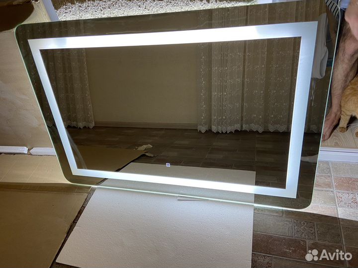 Зеркало с led подсветкой 1200*800