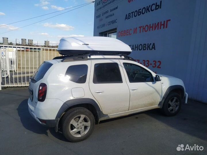 Багажник автобокс на крышу автомобиля Дженезис Gen