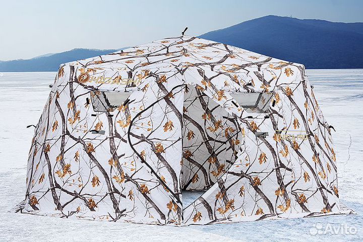 Палатка higashi Winter Camo Yurta Pro