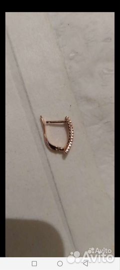 Золотые серьги