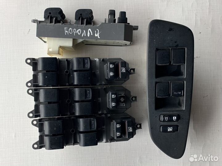 Эбу блок управления стеклоподъемников Королла 150