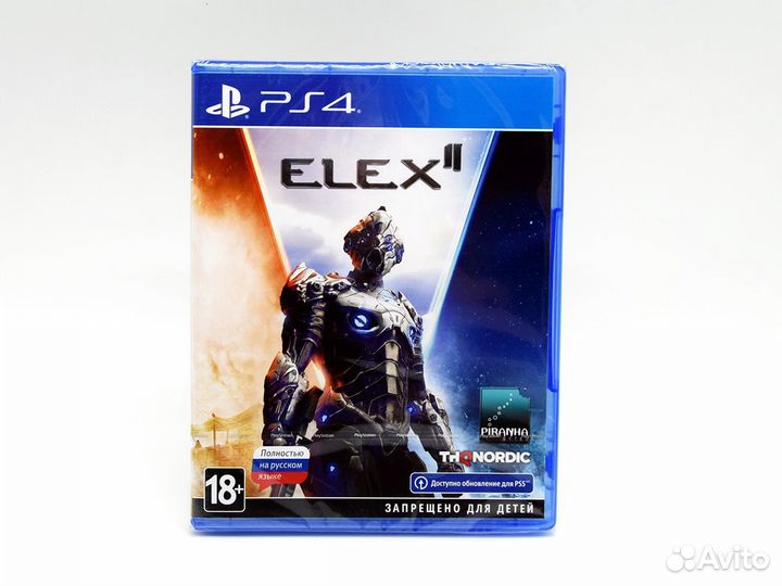 Sony PS4,PS5 диск Elex 2,абсолютно новый,запечатан