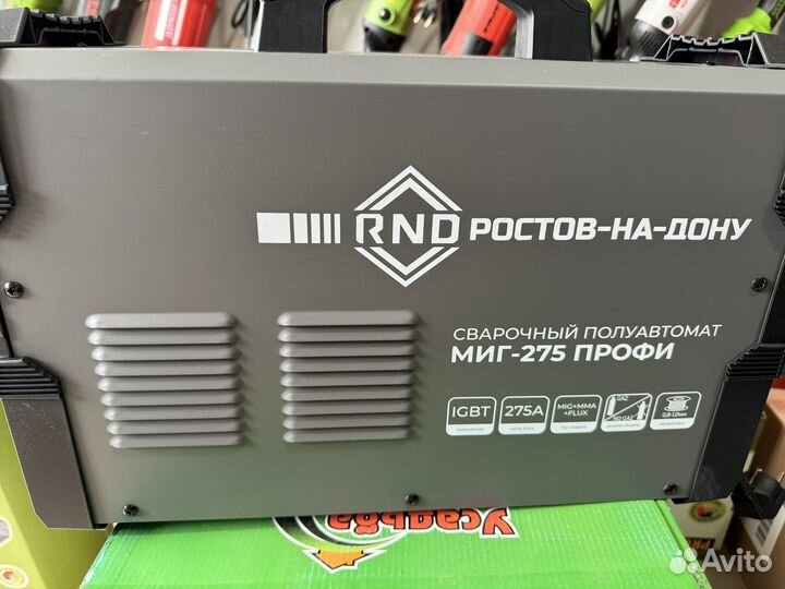 Полуавтомат сварочный RND миг-275 профи