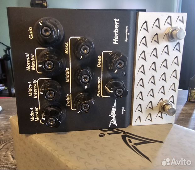 Diezel Herbert Pedal.Гитарный преамп Педаль
