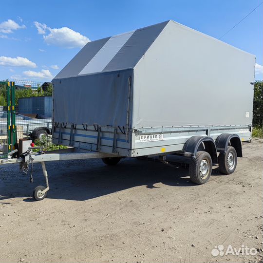 Прицеп легковой двухосный бу 4*2