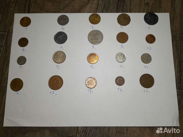 Наборы монет цена за один набор