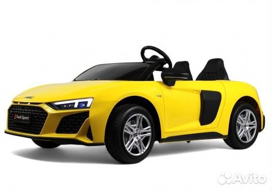 Детский двухместный автомобиль audi R8 24V M333мм