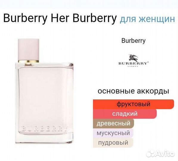 Духи Burberry Her 100 мл