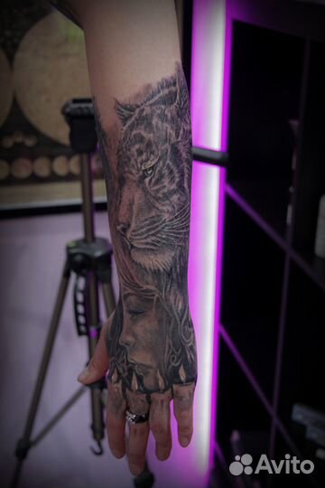 Художественная татуировка Мастер Тату