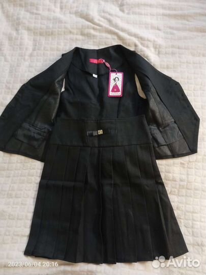 Школьный костюм для девочек 146 152