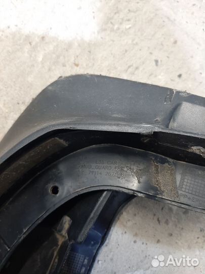 Брызговики renault fluence, оригинал, передние