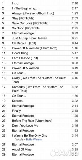 Eternal - The Greatest Clips DVD UK