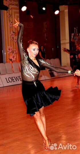 Платье для бальных танцев латина