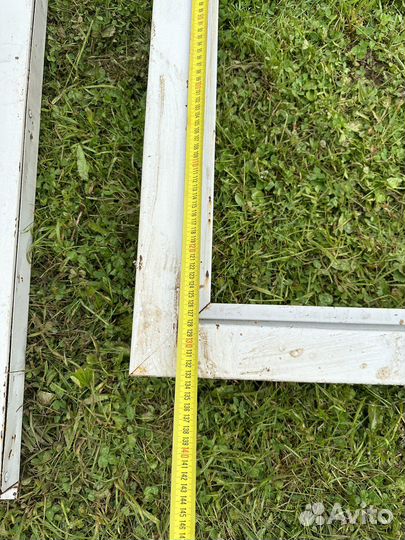 Дверь металическая 2 створчатая