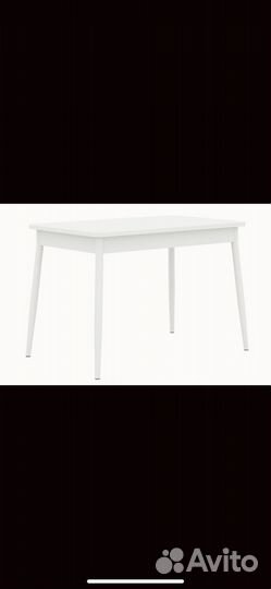 Кухонный стол раскладной белый