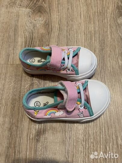 Кеды для девочки 22