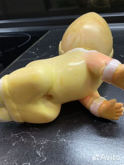 Кукла - малыш - ползун - Югославия 70 г.г