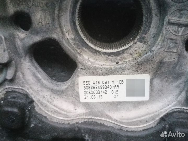 Руль Skoda Fabia 2 рестайлинг