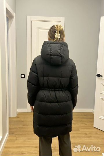 Пуховик женский длинный